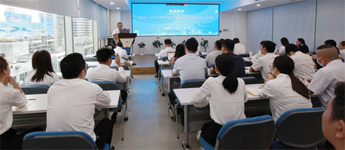 學黨史、悟思想，凝心聚力譜新篇 ——黨委書記毛晨陽講授專題黨課《黨史職